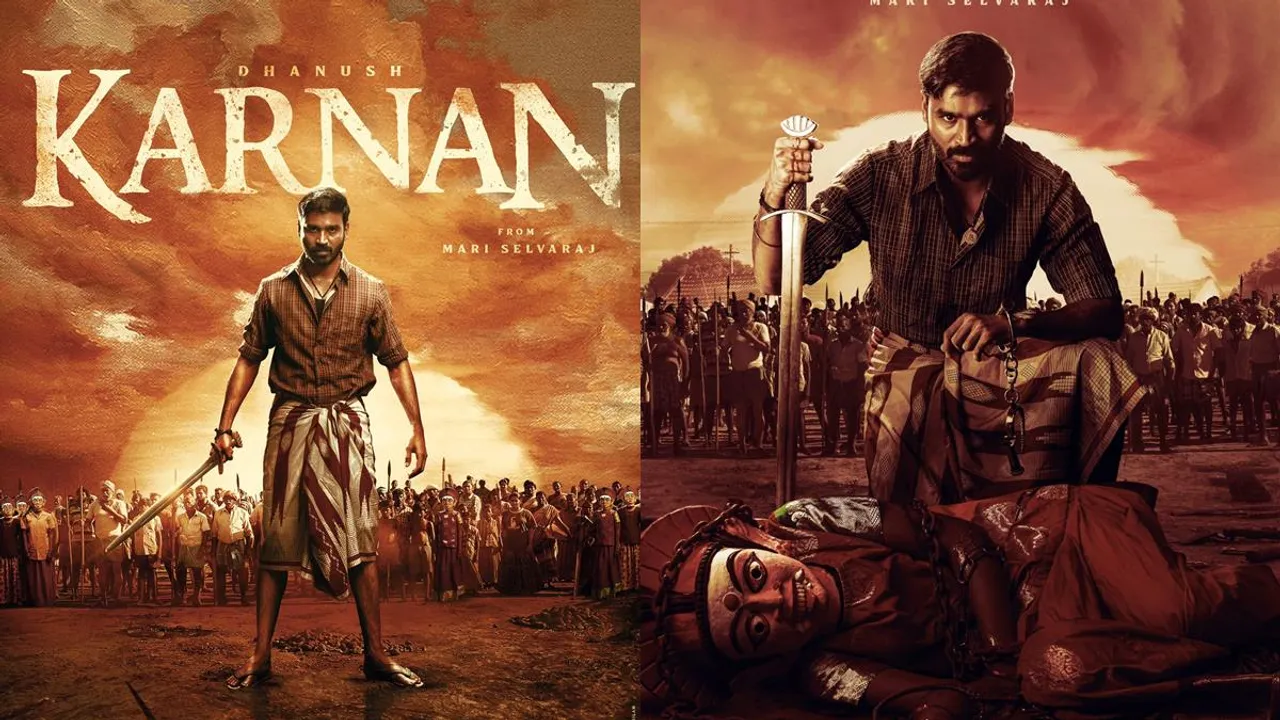 dhansh acts karnan movie review, karnan review, karnan movie, dhanush, கர்ணன் திரை விமர்சனம், கர்ணன், தனுஷ், சந்தோஷ் நாராயணன், மாரி செல்வராஜ், dhanush acts karnan, mari selvaraj, santhosh narayanan, poo ram, azhagam perumal