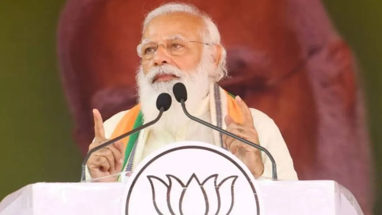 pm narendra modi, pm modi speech in madurai, pm modi speech in nagarkovil, pm modi says our concentration on national development, pm modi says opposites concentration on their progeny development, பிரதமர் மோடி தேர்தல் பிரசாரம், மதுரை, நாகர்கோவில், தேர்தல் பிரசார மாநாடு, அதிமுக, பாஜக, முதல்வர் பழனிசாமி, ஓ பன்னீர்செல்வம், pm modi speech in election campaign at madurai and nagarkovil, bjp, aiadmk, cm edappadi k palaniswami, o panneerselvam