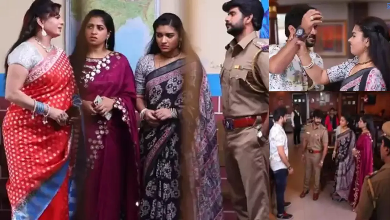 Sembaruthi Serial: எம்.எல்.ஏ மகனை அறைந்த பார்வதி... காட்டமான இன்ஸ்பெக்டர்..!