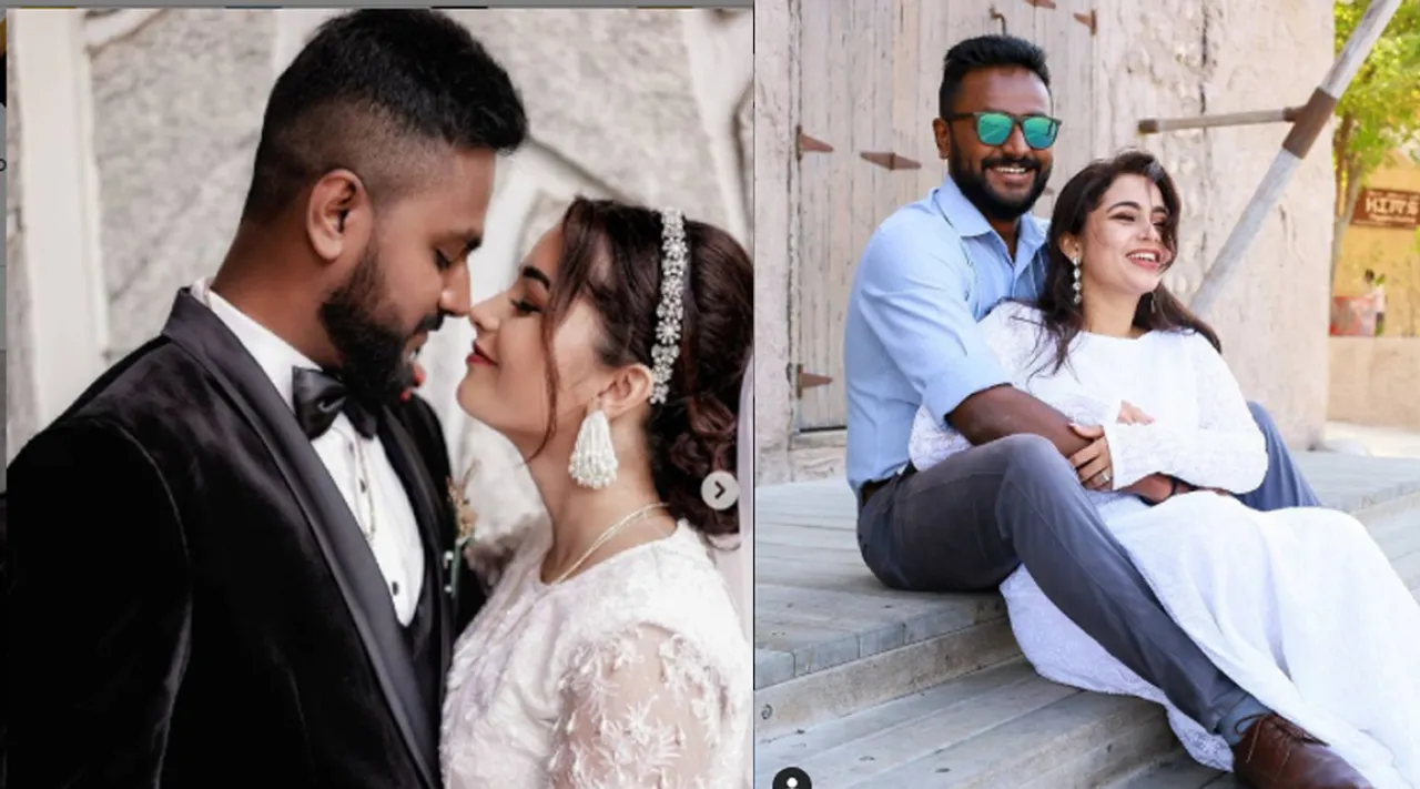 கிரிக்கெட் 'கோச்'சை மணந்த சன் டிவி நடிகை: கல்யாணத்தை 'லைவ்' ஆக ஒளிபரப்பி சாதனை(?)