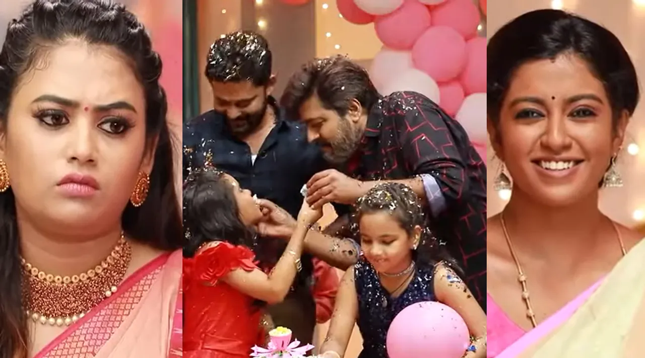 Vijay TV Serial : பாரதி வீட்டிற்கு வந்த கண்ணம்மா... வெண்பாவின் சதி வலையில் சிக்குவாரா?