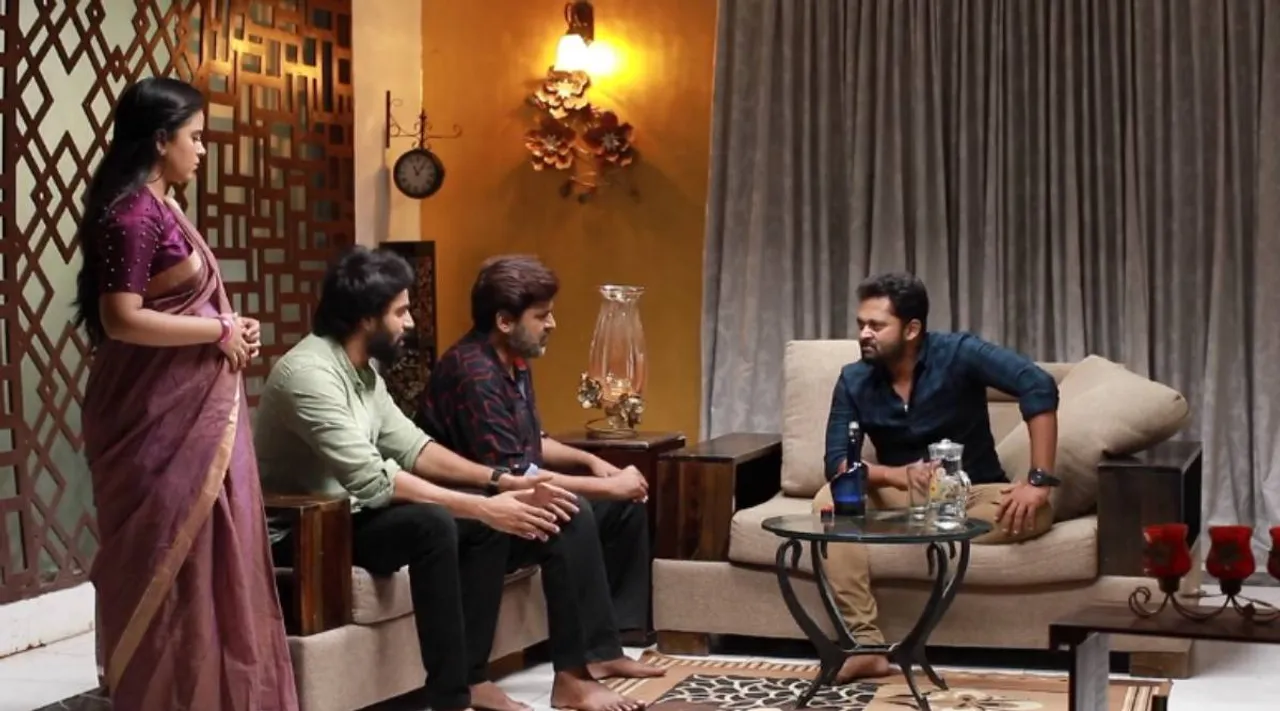 barathi kannamma serial, vijay tv, barathi kannamma today episode, பாரதி கண்ணம்மா சீரியல், விஜய் டிவி, பாரதி கண்ணம்மா இன்றைய எபிசோடு, பாரதியை திட்டிய வேணு, சௌந்தர்யா கோவிலில் மயக்கம், Bharathi Kannamma, Venu shouts Bharathi, Soundarya unconcious at temple, hema, lakshmi, hema birthday