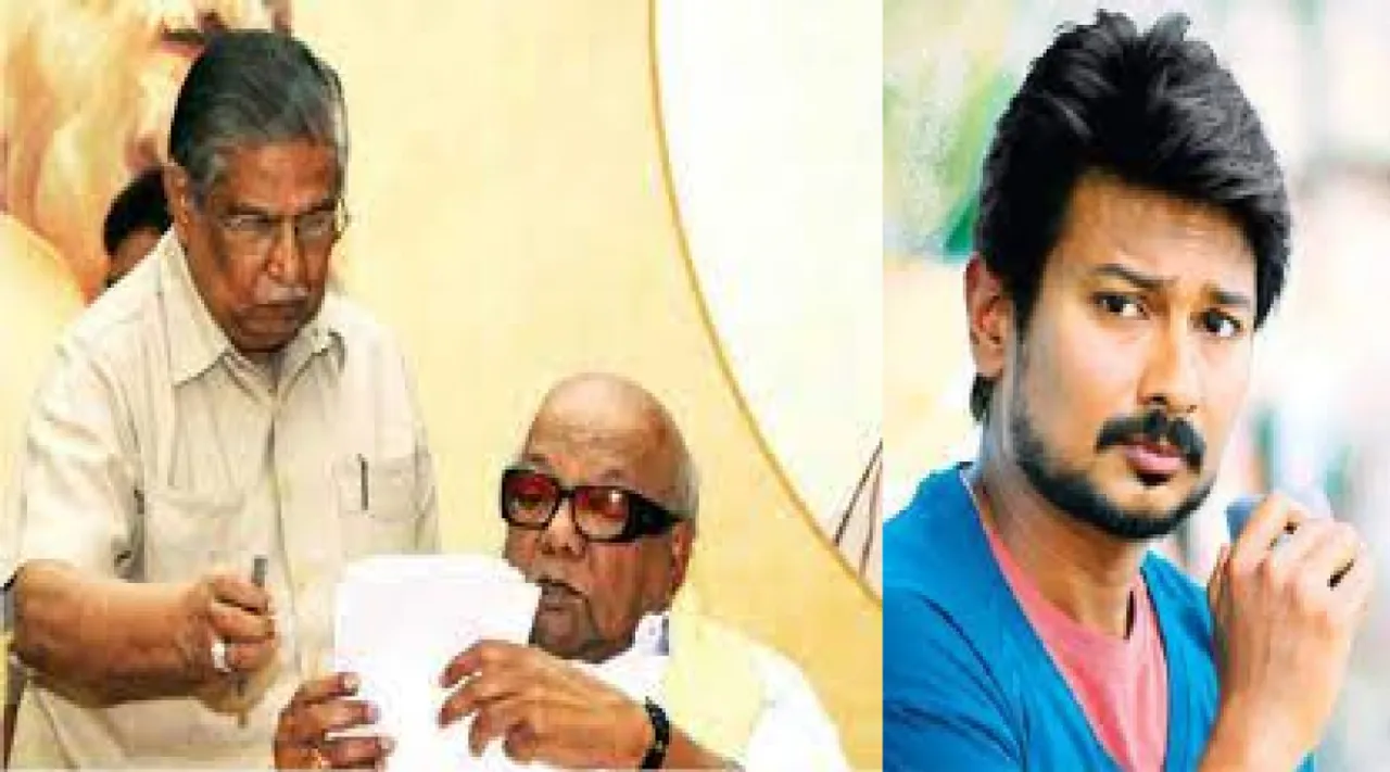 கலைஞரின் நிழல் சண்முகநாதன் உடல்நிலை பாதிப்பு: உதயநிதி நேரில் ஆறுதல்