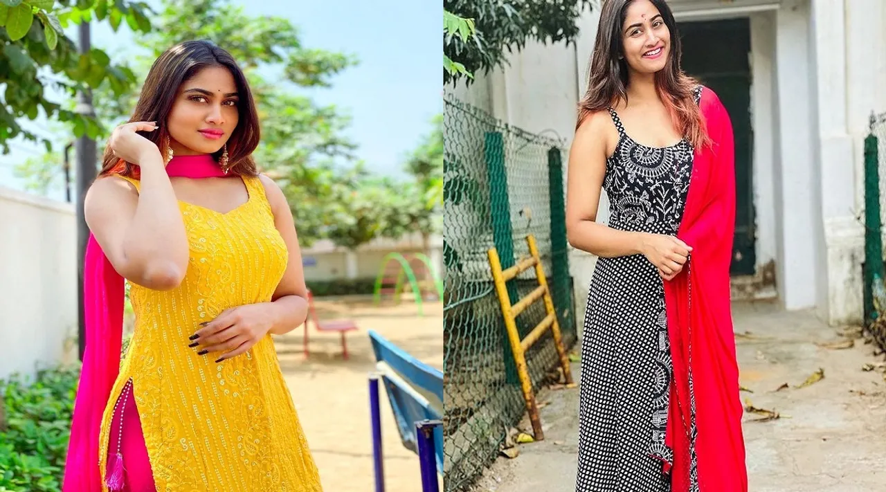 அந்தரத்தில் என்னமா பறந்து யோகா பண்றாங்க... ஷிவானி டெர்ரர் வீடியோ!
