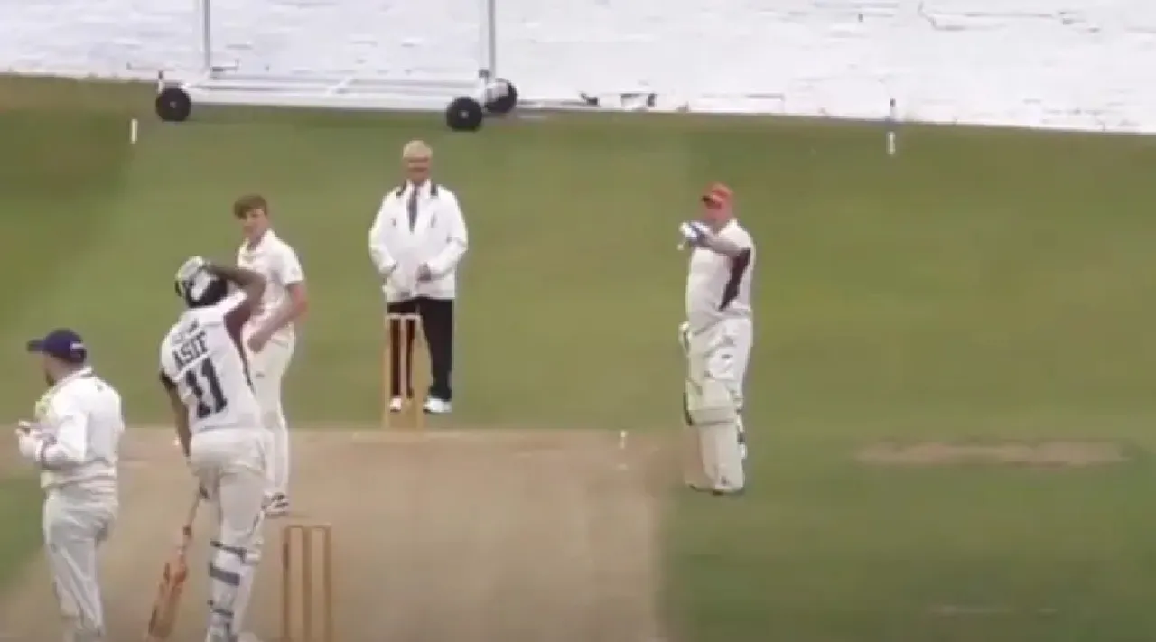Cricket viral news in tamil: Club cricketer smashing six to his own car windscreen Viral news