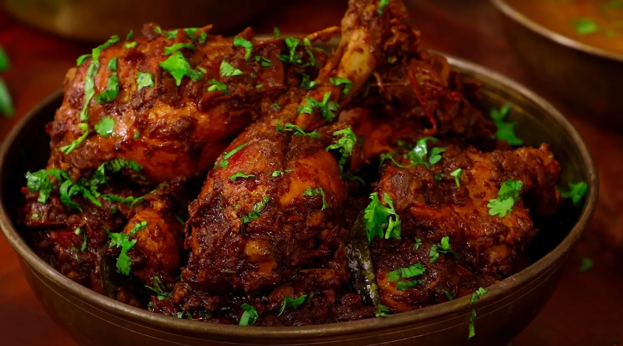 Chettinad Pepper Chicken Masala In tamil: simple steps to make Pepper Chicken Masala In tamil