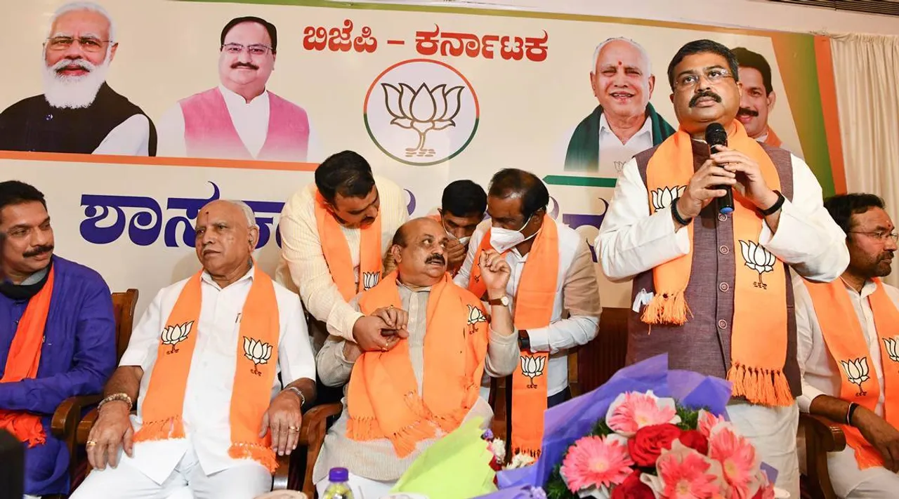 B S Yediyurappa, Basavaraj Bommai