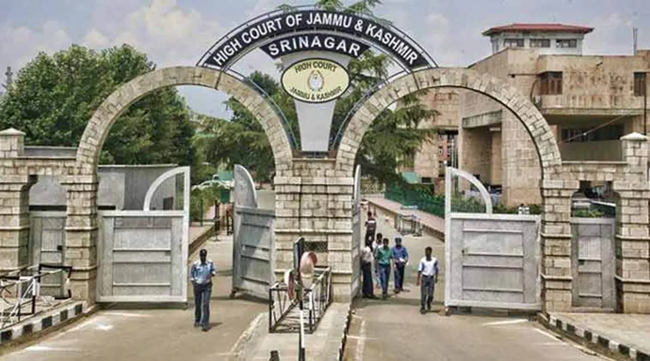 jammu kashmir highcourt