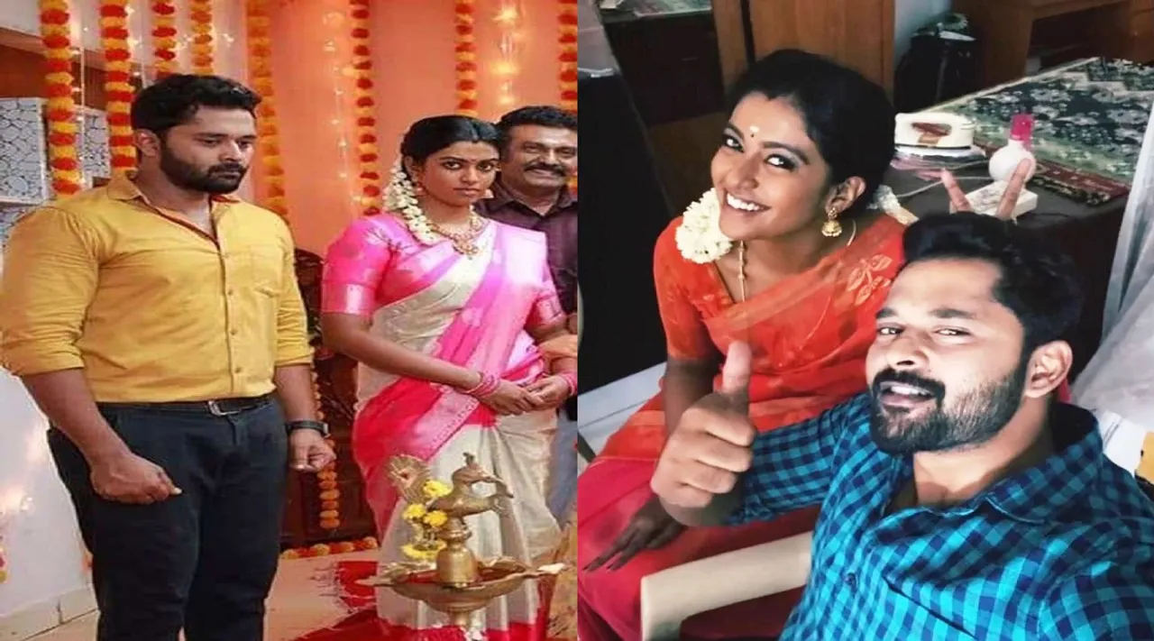 பட்டுப்புடவையில் கண்ணம்மா; பக்கத்தில் பாரதி: கொஞ்சம் ஓவராத்தான் போறாங்களோ?!