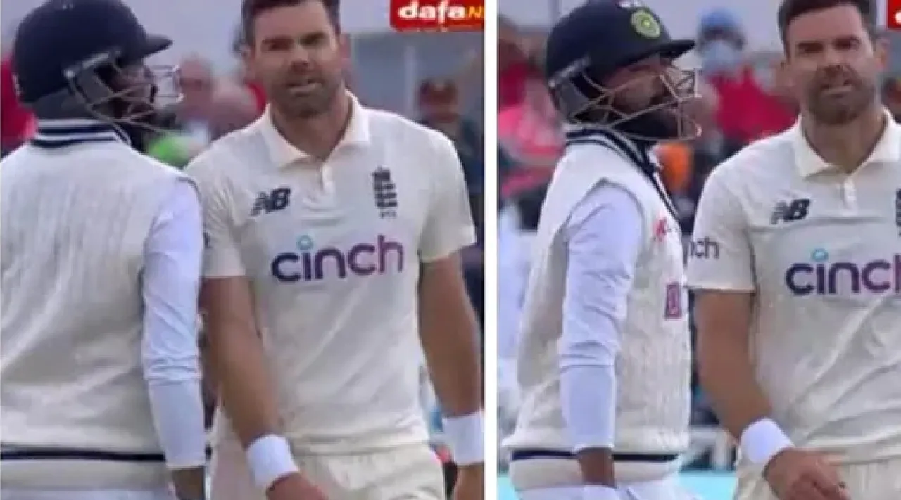 India vs England: Mohammed Siraj and James Anderson involved in argument during first Test video
