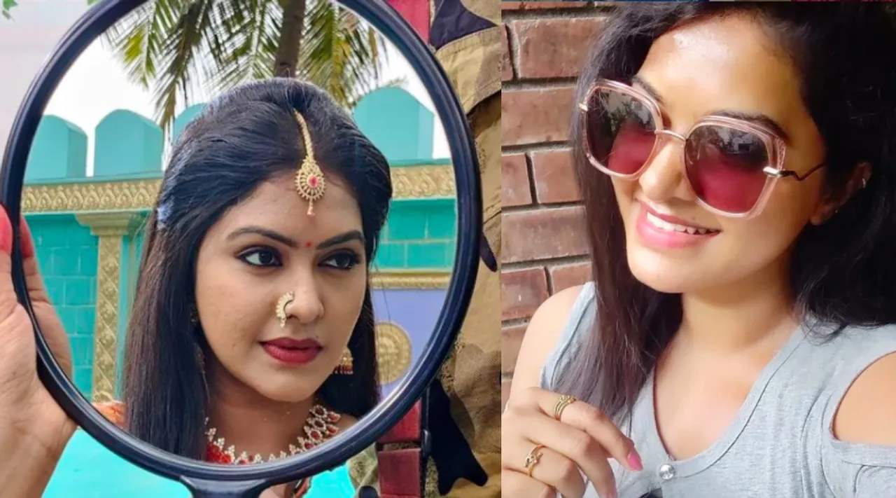 Rachitha Mahalakshmi news in tamil: rachitha acting Kannada movie 'Ranganayaka shooting photo goes viral