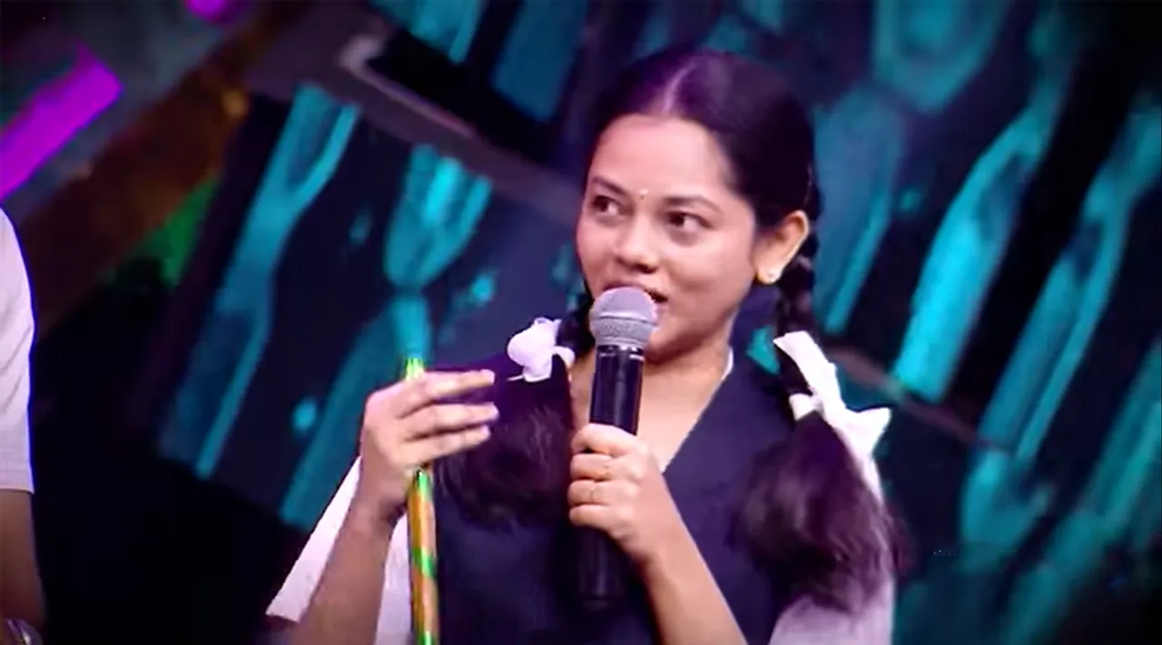 கண்களை கட்டி டான்ஸ்... அது முடிஞ்சதும் அனிதா சம்பத் ஒரு அறிவிப்பு கொடுத்தார் பாருங்க!