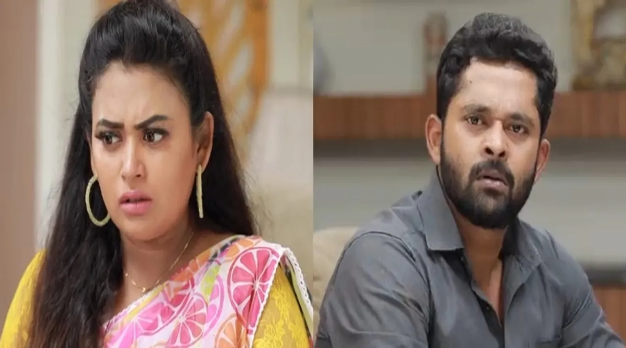 Vijay TV Serial; துளசி பெயரைச் சொல்லி பாரதியிடம் மாட்டிக்கொண்ட வெண்பா