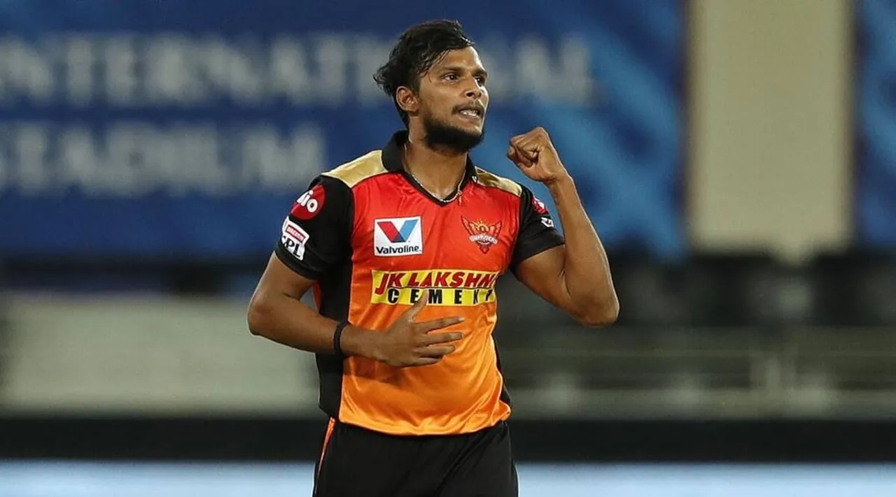 IPL 2021 Tamil News: Natarajan tests positive for COVID-19 ahead of DC-SRH match