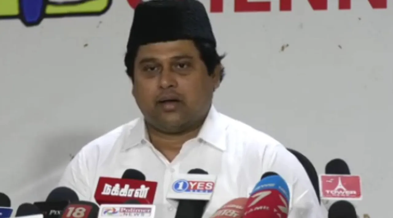 JM Basheer removed from AIADMK, AIADMK minority wing functionary JM Bashir removed, ஜேஎம் பஷீர் அதிமுகவில் இருந்து நீக்கம், ஜேஎம் பஷீர், அதிமுக, ஓபிஎஸ், ஈபிஎஸ், JM Bashir, JM Basheer, AIADMK, OPS EPS announced