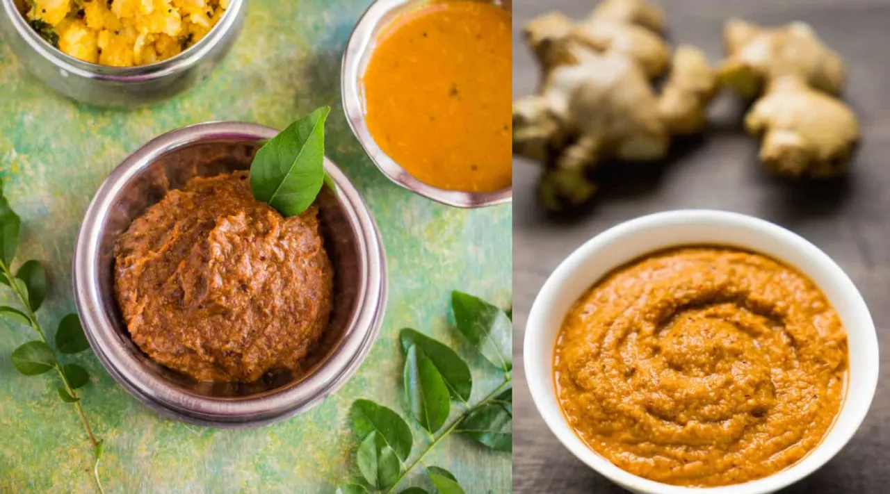 ginger recipes in tamil: Spicy and Delicious Ginger Chutney making in tamil