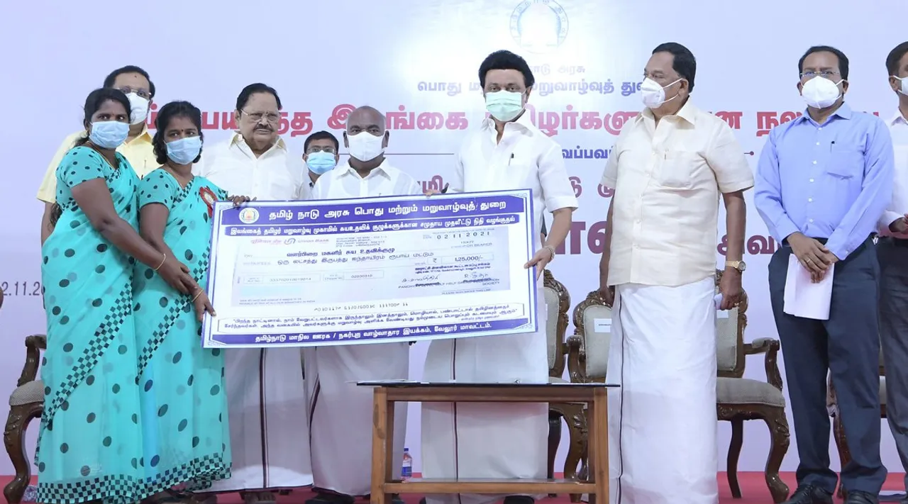 முகாம் வாழ் இலங்கைத் தமிழர்களுக்கு கோ-ஆப்டெக்ஸ் மூலமாக ஆடைகள்: மு.க.ஸ்டாலின் அறிவிப்பு