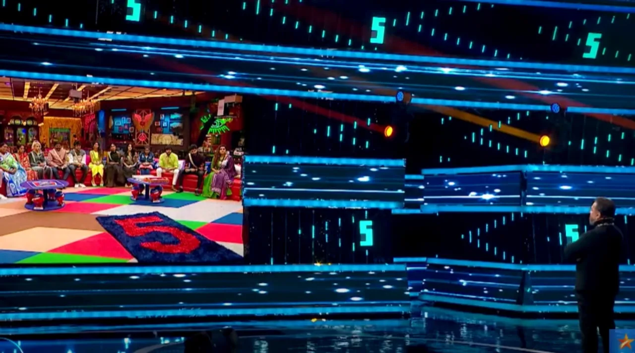 Bigg Boss 5 Tamil Kamal Hassan Chinnaponnu Eviction Akshara
