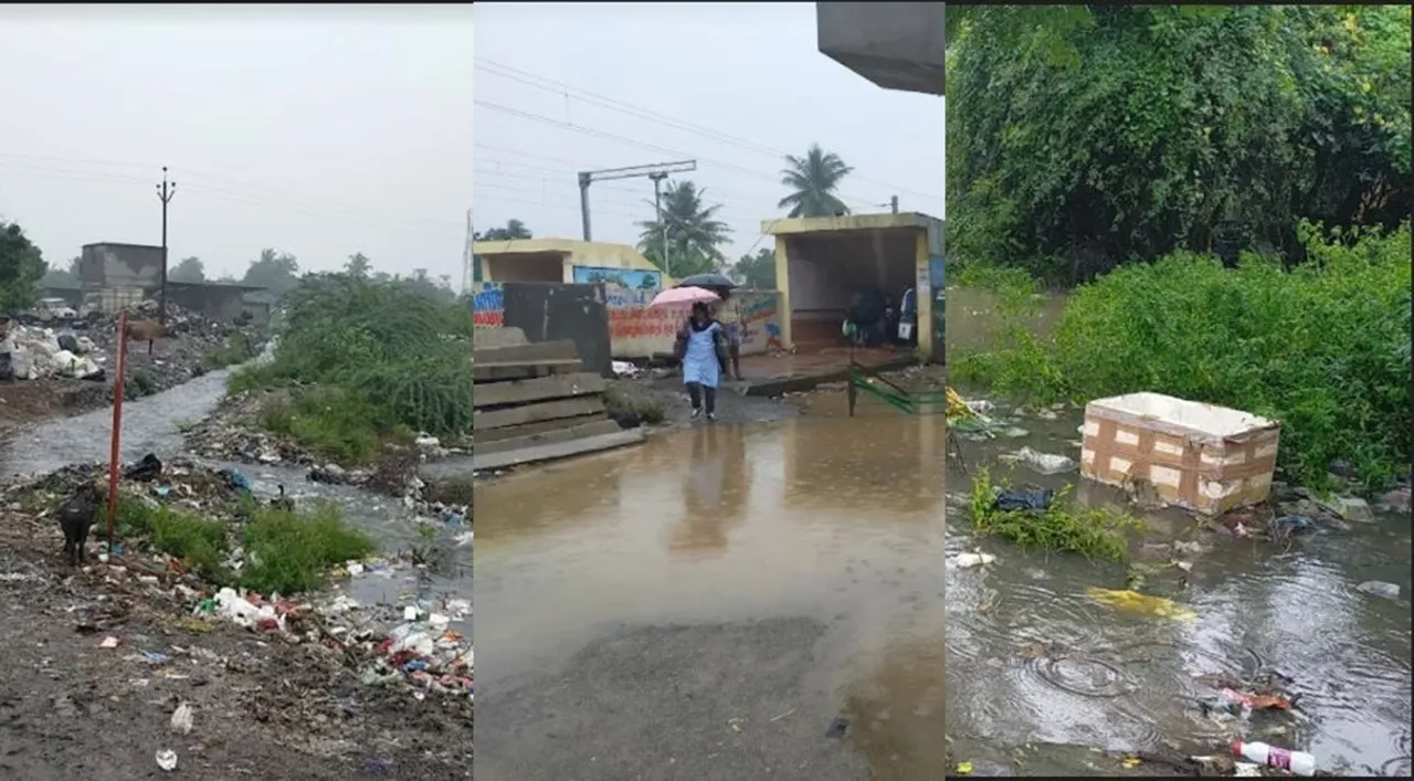 வெள்ளத்தில் குடியிருப்புகள்; துர்நாற்றம் வீசும் சாலைகள்; பெருங்களத்தூரை புரட்டிப் போட்ட கனமழை