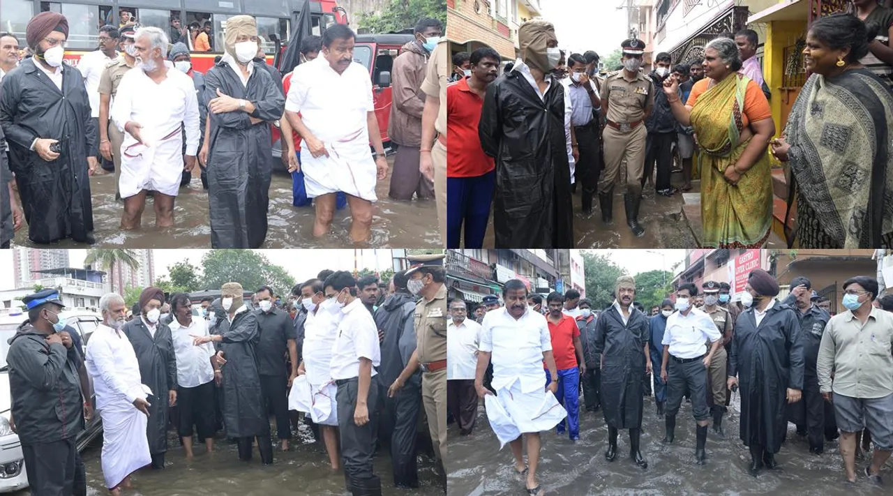 10 important points around Chennai Rains. Train, bus transport, சென்னை தொடர் மழை, சென்னை மழை, தமிழ்நாடு வானிலை, முதலமைச்சர் முக ஸ்டாலின், வெள்ளத்தில் மூழ்கிய பகுதிகள், வெள்ள பாதிப்பு, சென்னை வெள்ள பாதிப்பு, school colleges leave, complaint cell numbers, highly affected area list, 14 ias officers appointment, next 2 days weather alert, chennai rains continue, chennai heavy rains