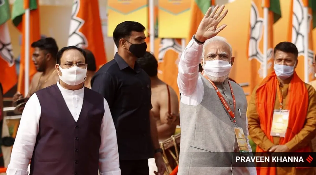 மோடிக்கு பாராட்டு; எதிர்கட்சிகள் மீது தாக்கு; தேர்தல் வரவுள்ள நிலையில் பாஜக செயற்குழுவில் தீர்மானம்
