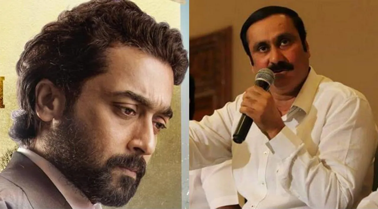 anbumani ramadoss, PMK Anbumani Ramadoss asks questions at actor Surya, Jai Bhim movie controversy, ஜெய் பீம் பிரச்னையில் நடிகர் சூர்யாவுக்கு அன்புமணி 9 கேள்விகள், சூர்யாவுக்கு அன்புமணி கடிதம், ஜெய் பீம், pmk, anbumani ramadoss, vanniyar agni kalasam, actor surya, tamil cinema