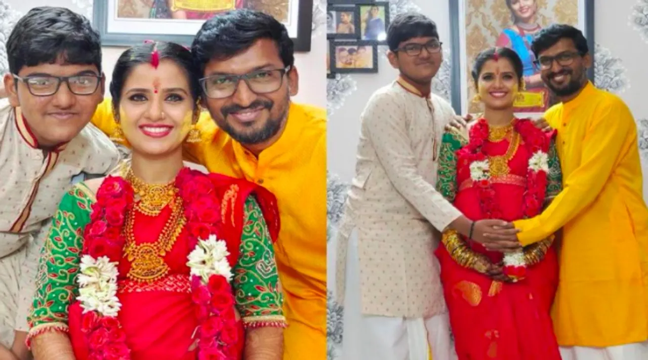 Serial Actress Jennifer Tamil News: jennifer and her husband dancing on baby shower function
