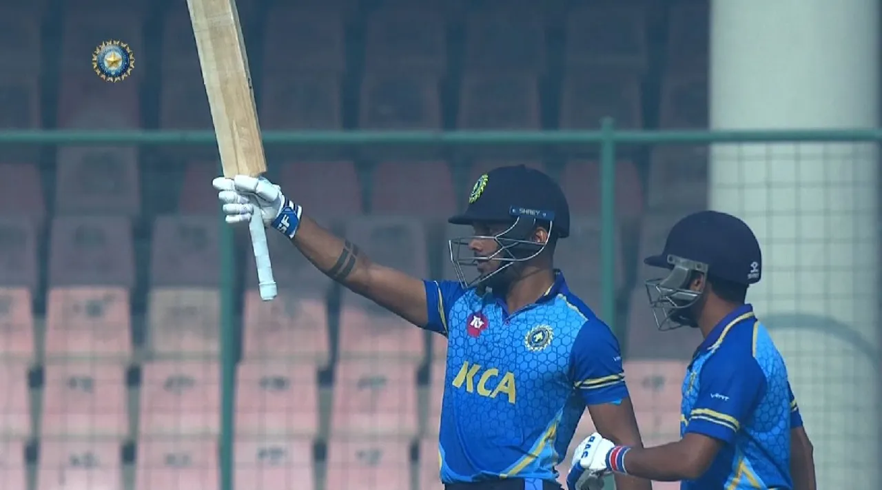 SMAT 2021 quarterfinal Tamil News: Vishnu Vinod's dazzling knock lifts  Kerala, but TN halts KL
