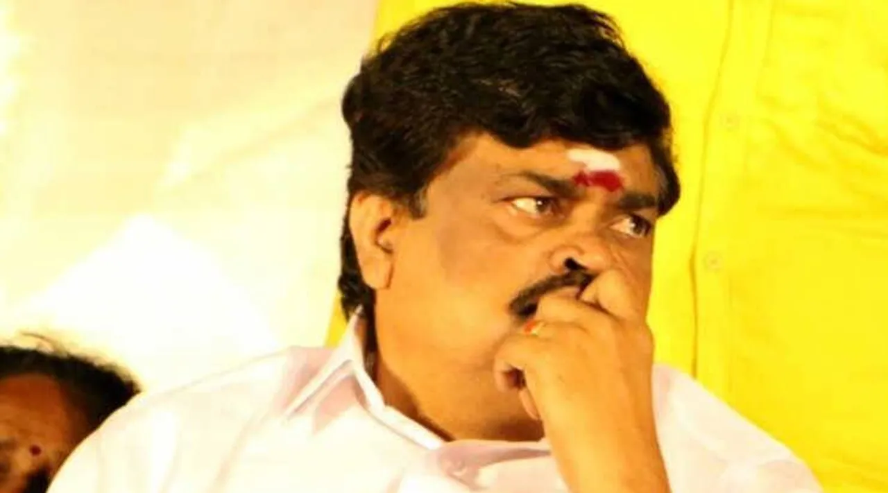 former AIADMK minister Ranjendra Balaji