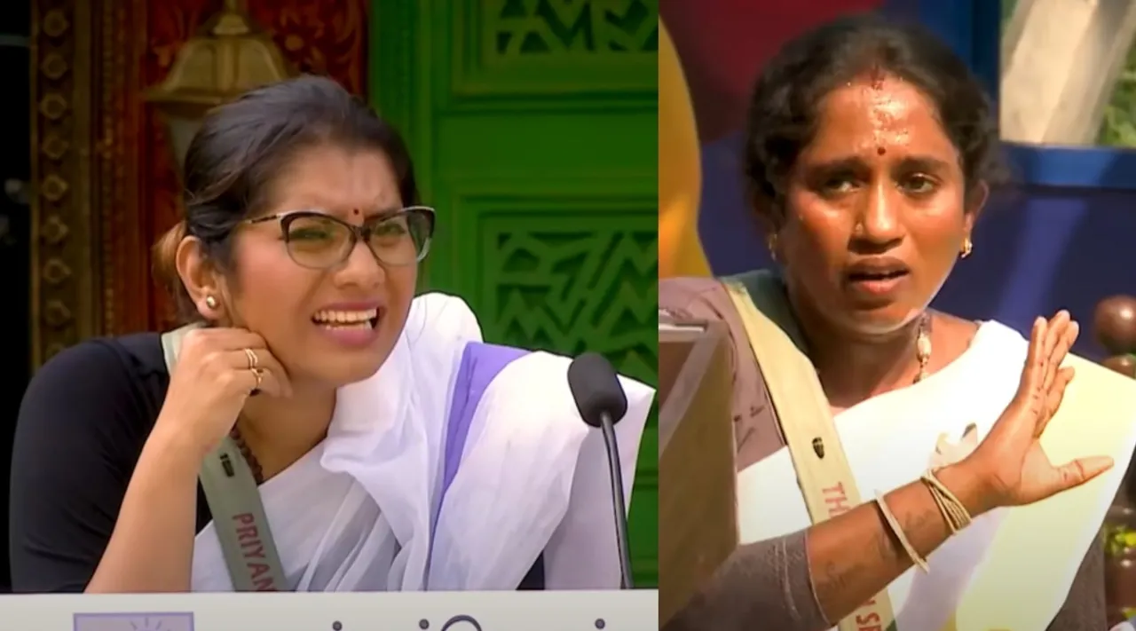 Bigg Boss 5 Tamil Review Priyanka Thamarai Pavani Reddy