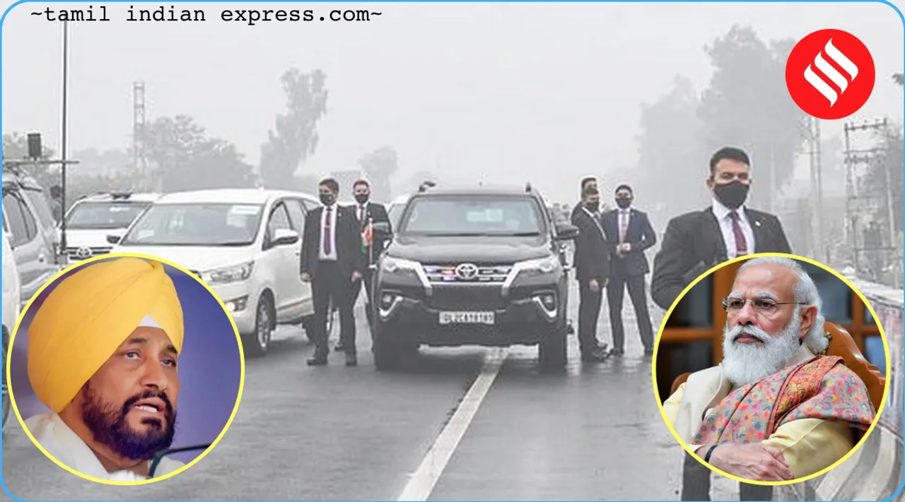 India Tamil News: PM Modi security breach, cm channi replies with sardar patel quote