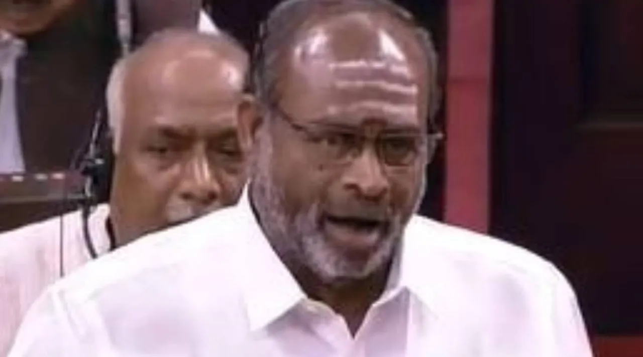 AIADMK MP Navaneethakrishnan relieved from party post, AIADMK, Navaneethakrishnan MP relieved, Navaneethakrishnan MP pricing Kanimozhi, கனிமொழியை புகழ்ந்து பேசிய அதிமுக எம்பி நவநீதகிருஷ்ணன், அதிமுக எம்பி, நவநீதகிருஷ்ணன், நவநீதகிருஷ்ணன் கட்சி பதவி பறிப்பு, ஓபிஎஸ் இபிஎஸ் அறிவிப்பு, OPS, EPS, Navaneethakrishnan, Kanimozhi DMK MP