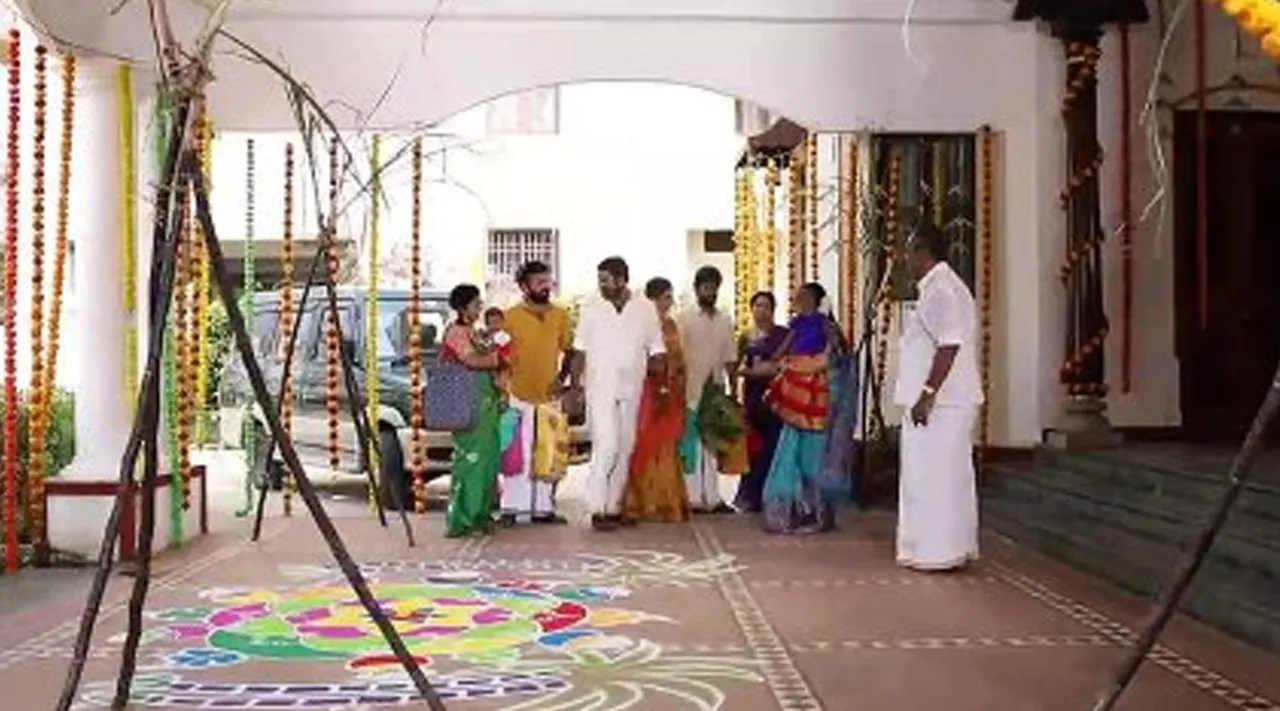 ஜனார்த்தன் வீட்டில் பொங்கல் கொண்டாட்டம்... மூர்த்திக்கு வந்த சோதனைய பார்த்தீங்களா...!