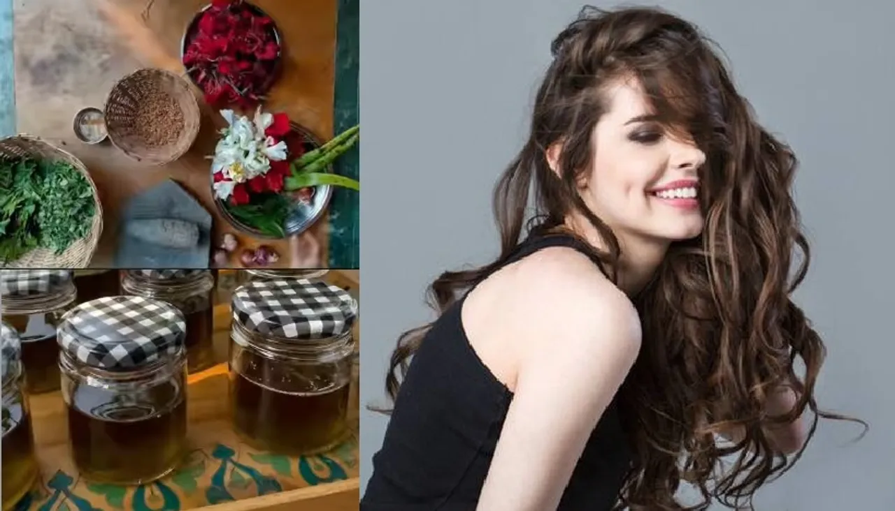 Homemade Hair oil