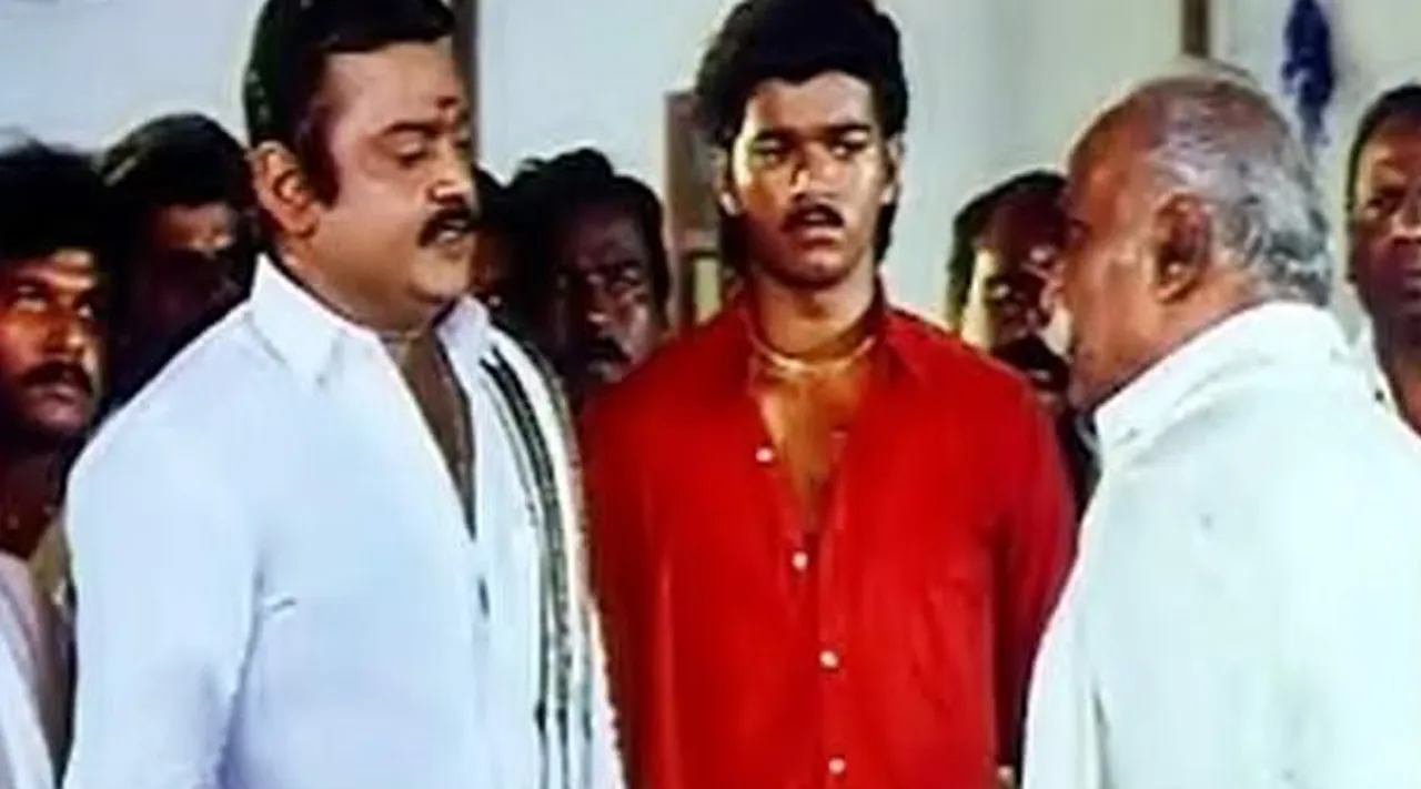 விஜயகாந்துடன் ஜிம்மில் நடிகர் விஜய்... வைரலாகும் புகைப்படம்
