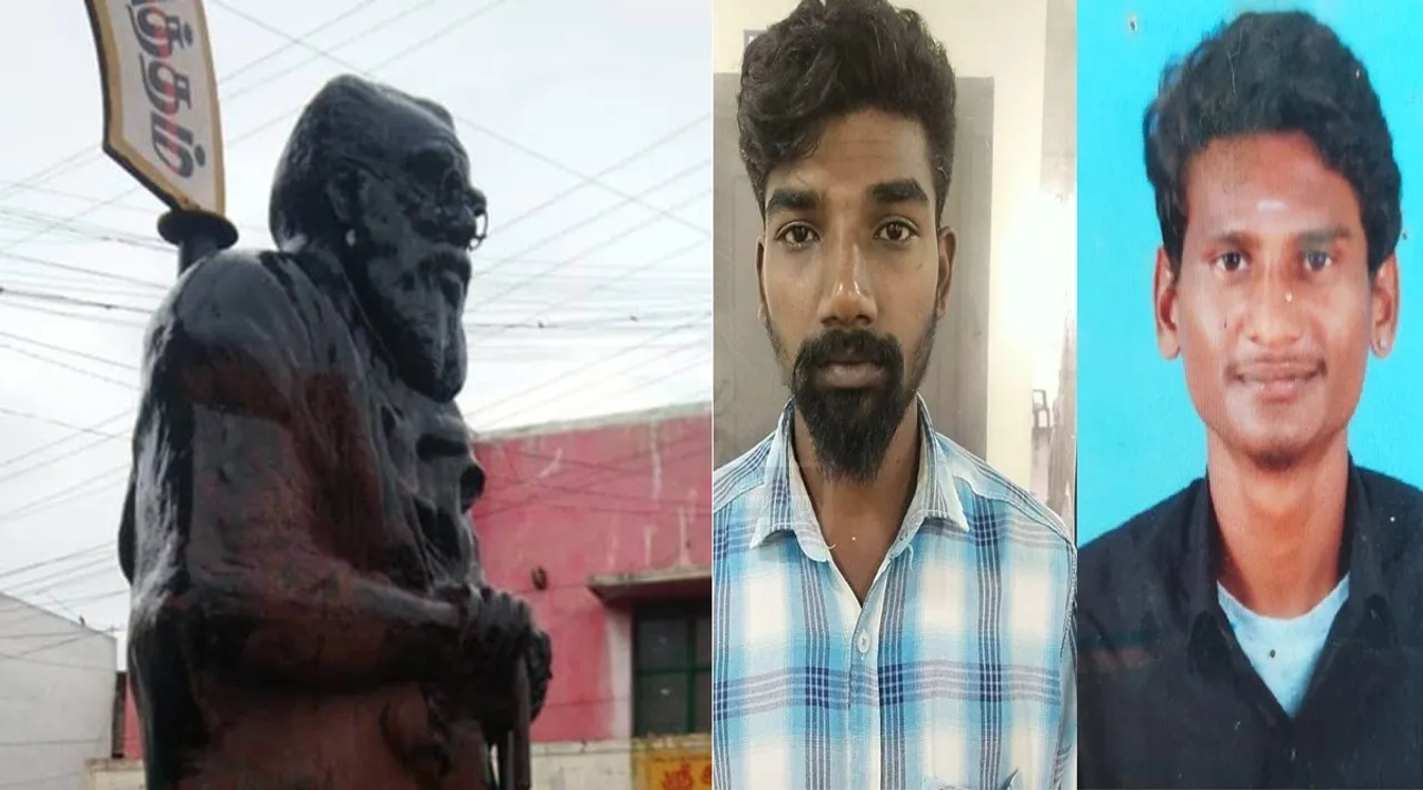 கோவையில் பெரியார் சிலை அவமதிப்பு; 2 பேர் மீது குண்டர் சட்டத்தில் நடவடிக்கை