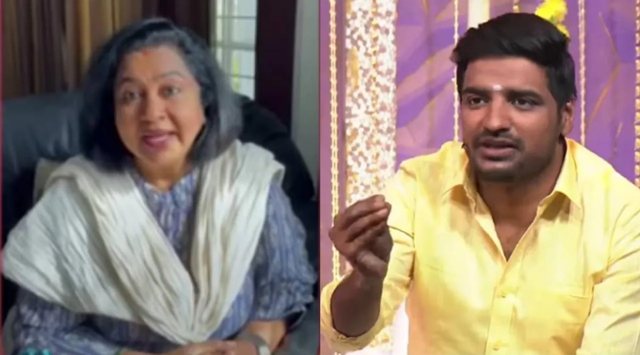 Naai Sekar hero Sathish, actor Sathish unexpected answer to Radhika, Radhika Sarathkumar, நாய் சேகர் ஹீரோ சதீஷ், சதீஷை கலாய்த்த ராதிகா, ராதிகா எதிர்பார்க்காத பதிலடி கொடுத்த சதிஷ், நாய் சேகர், சதீஷ் Sathish, naai sekar movie, radhika, actor sathish