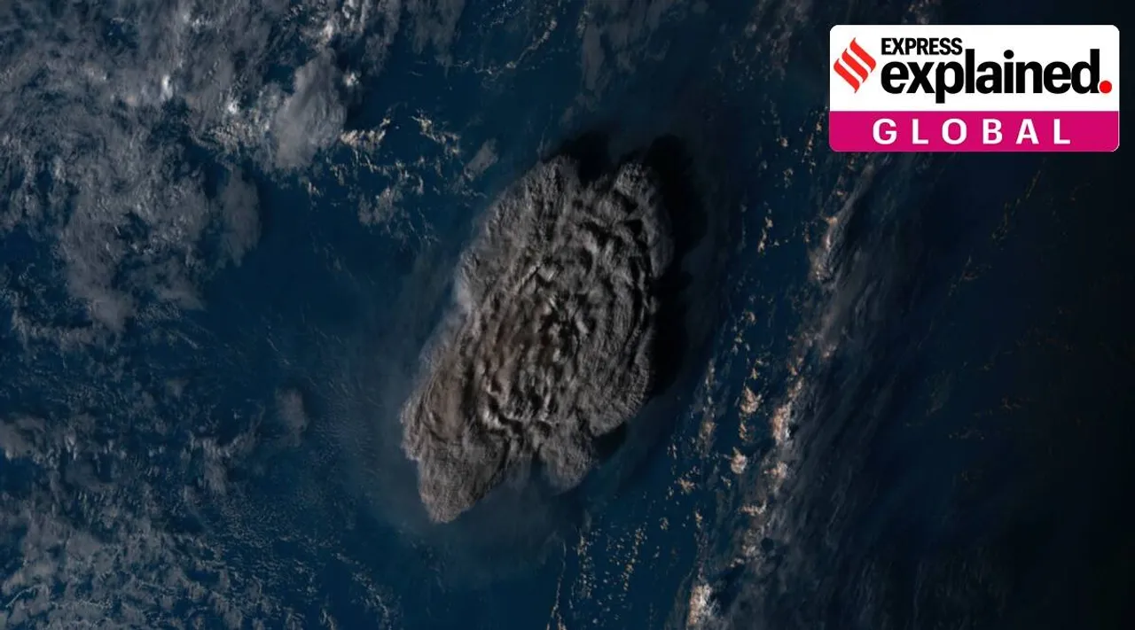 volcanic eruption in Tonga was so violent