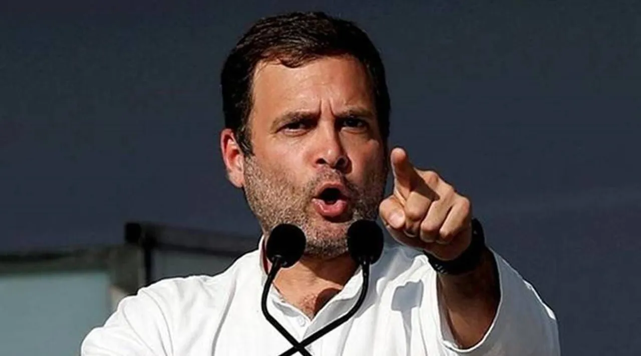 Congress leader Rahul Gandhi