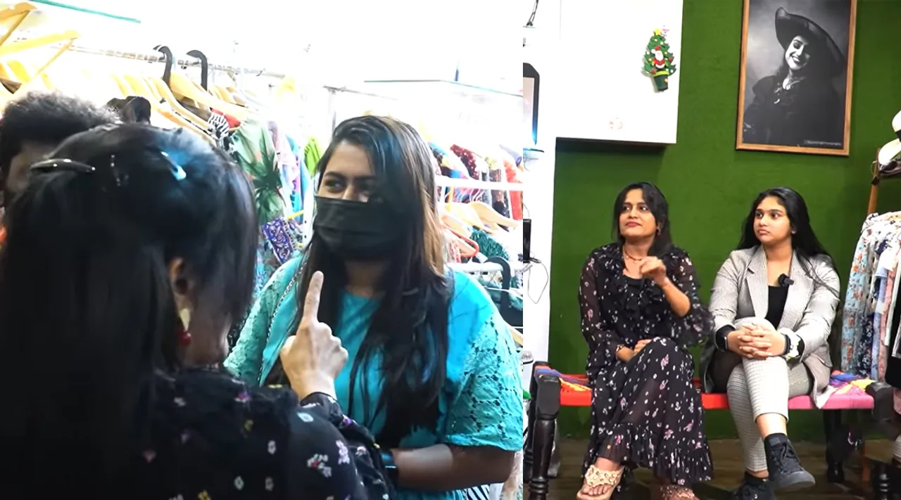 வனிதா மகள் இன்டர்வியூ... குறுக்கே புகுந்து வம்படியாக சண்டை போடும் பெண்: வைரல் வீடியோ