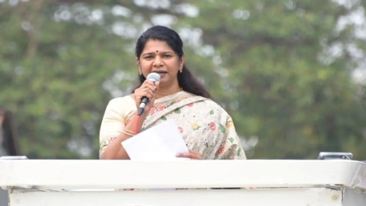 'இதை அ.தி.மு.க- பா.ஜ.க-விடம் கேளுங்க' கேஸ் விலையை கேள்வி எழுப்பிய பெண்ணுக்கு கனிமொழி பதில்