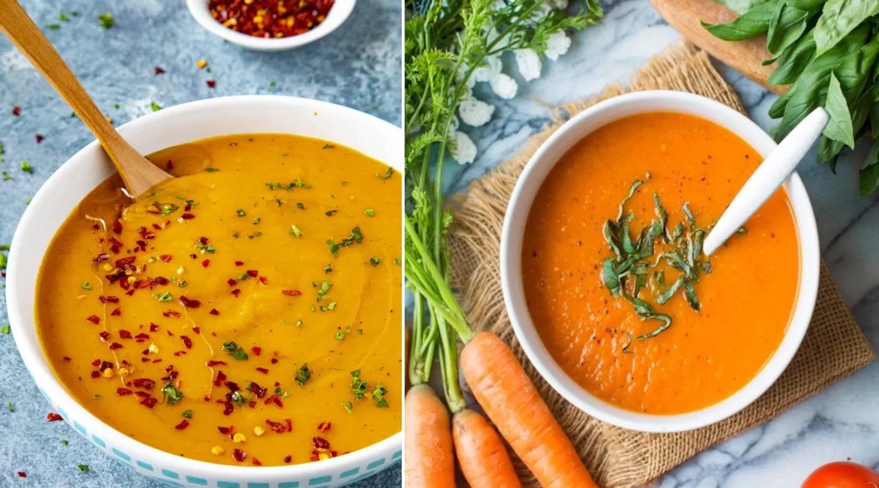 Carrot recipes in tamil: how to make carrot soup tamil