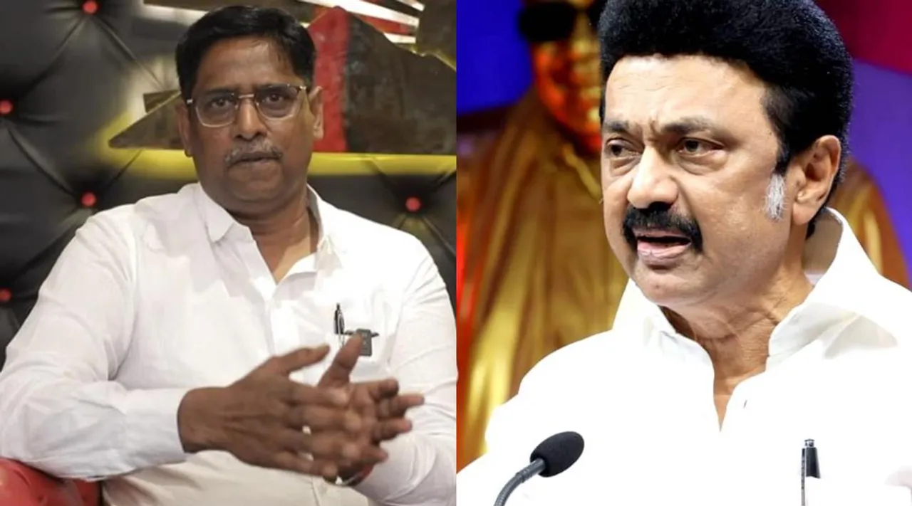 DMK MP NR Elango swears to victory of caravan of Dravidian, NR Elango thanks to MK Stalin, DMK, கழகம் காட்டிய அன்பு கீதா உபதேசம் போல உறுதியைத் தந்தது என்ஆர் இளங்கோ எம்பி உருக்கம், திமுக எம்பி இளங்கோ, முரசொலி, முக ஸ்டாலின் திமுக, MK Stalin, Murasoli, NR Elango
