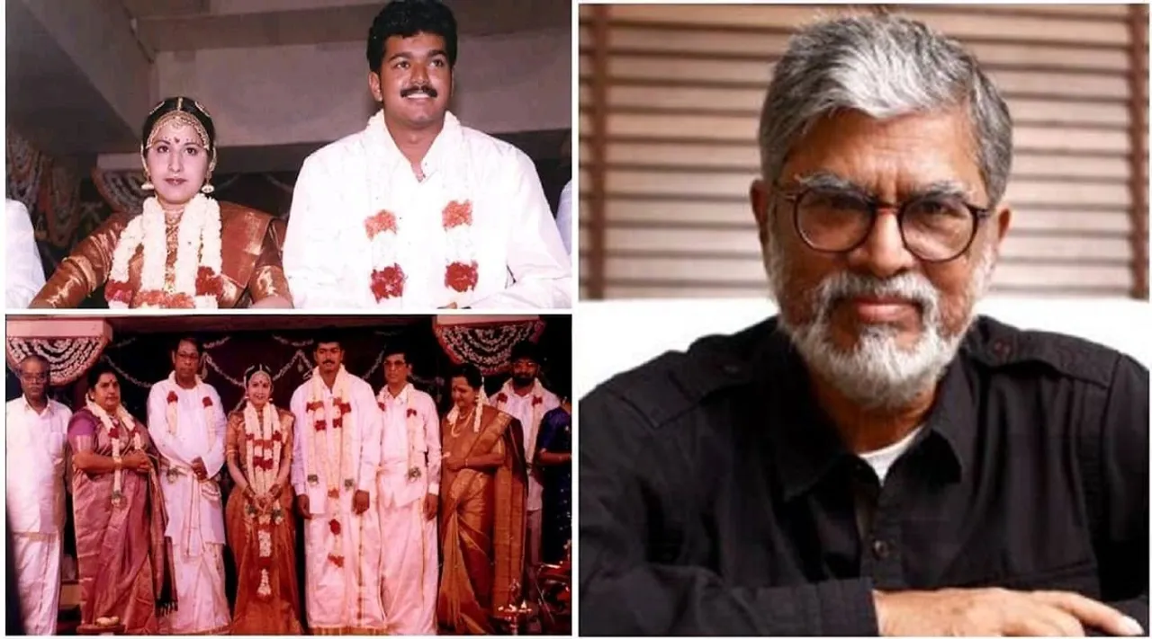 '55,000 ரசிகர்களுக்கு பிரியாணி... நேரு ஸ்டேடியத்தில் மாலை மாற்றிய விஜய்- சங்கீதா' எஸ்.ஏ.சி வீடியோ