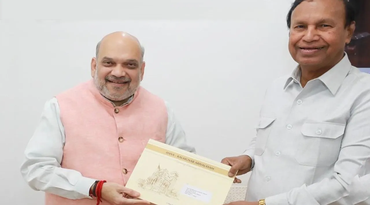 டெல்லி தி.மு.க அலுவலகம் திறப்பு விழா: சோனியாவை தொடர்ந்து அமித் ஷாவுக்கும் அழைப்பு
