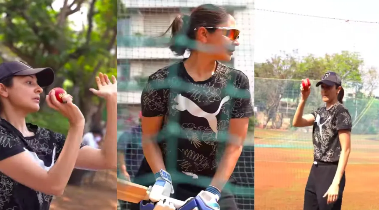 Watch video: Anushka Sharma’s intense cricket practice for ‘Chakda Xpress’