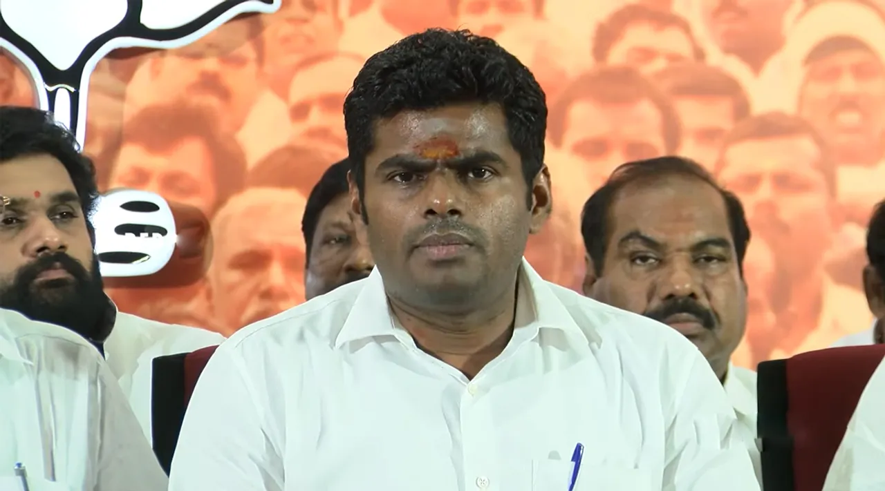 பிரஸ்மீட்டில் மோதல்: நிருபருடன் கடும் வாக்குவாதம் செய்த அண்ணாமலை