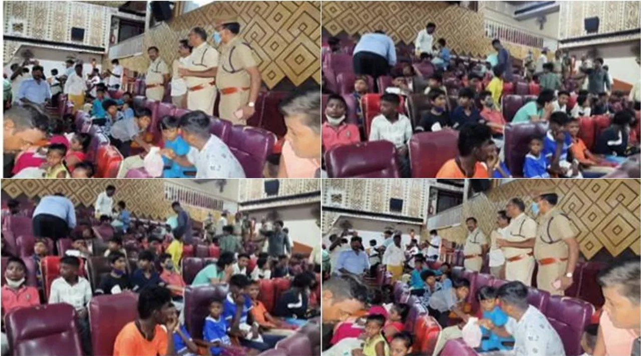 டான் படத்தை பார்த்து மகிழ்ந்த புளியந்தோப்பு போலீஸ் பாய்ஸ்: உற்சாக கொண்டாட்டம்