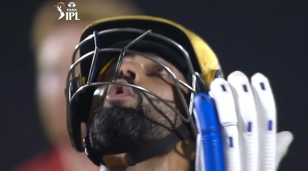 Virat Kohli cries out at the cricketing gods, what did he say?