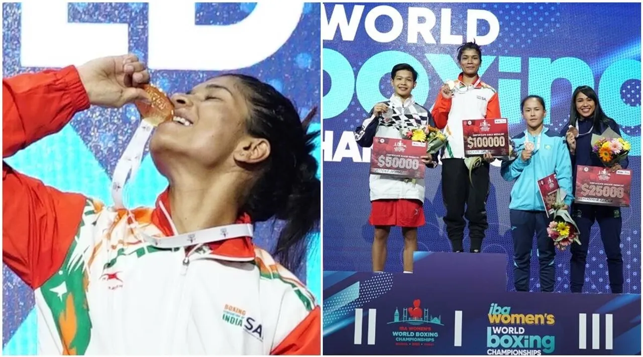Nikhat Zareen wins gold at Women’s Boxing World Championships 2022